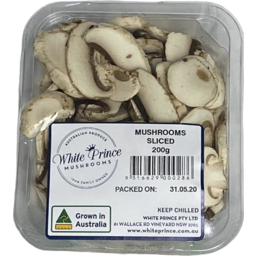 Photo of Mushrooms Sliced Pre-Pack 200g