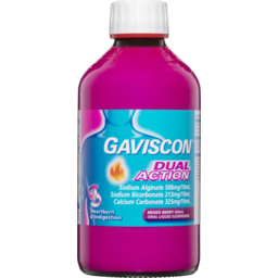 Photo of Gaviscon Dual Action Liquid Mixed Berry 600ml