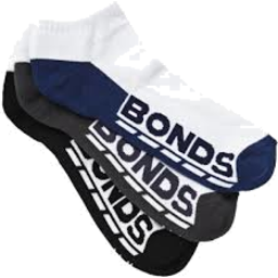 Photo of Bonds Sock Men Logo Qtr 11+3pk