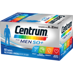 Photo of Centrum For Men 50+ 60 Tablets 60.0x
