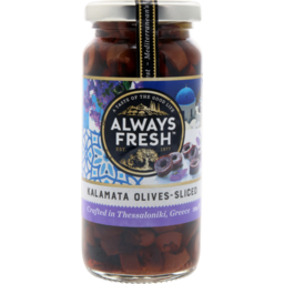 Photo of Always Fresh Sliced Kalamata Olives 220g