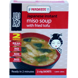 Photo of Pandaroo Japanese Miso With Fried Tofu Instant Soup