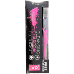 Photo of Xoc Charcoal Toothpaste & Brush Set
