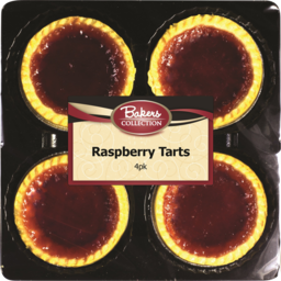 Photo of Bakers Collection Raspberry Tarts 4pk