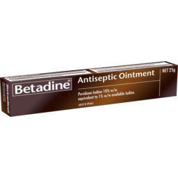 Photo of Betadine Antiseptic Ointment Povidone-Iodine 100mg/G Tube 25g