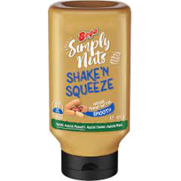 Photo of Bega Simply Nuts Sqz Smth450gm