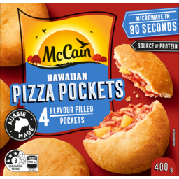 Photo of McCains Hawaiian Pizza Pockets