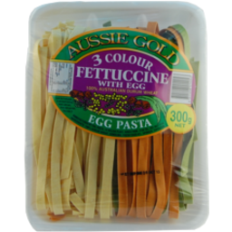 Photo of Aussie Gold 3 Colour Pasta Fettucine 300g