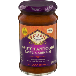 Photo of Patak's Paste Marinade Spicy Tandoori 295g