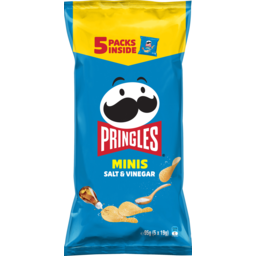 Photo of Pringles Minis Salt & Vinegar Chips 5 Pack