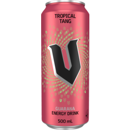 Photo of V Energy Drink Tropical Tang Guarana