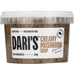 Photo of Dari's Creamy Mushroom Soup 550g