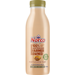 Photo of Norco Portuguese Tart Flavoured Milk 440ml