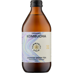 Photo of Kommunity Brew Kombucha Jasmine Green Tea 375ml