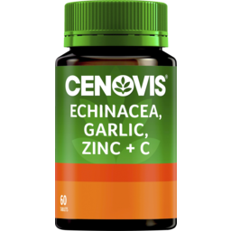 Photo of Cenovis Echinacea Garlic Zinc & C Tablets 60 Pack