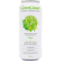 Photo of COCOCOAST Pear Sparkling Coconut Water