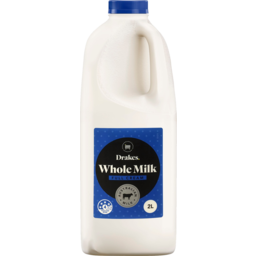 Photo of Drakes Whole Full Cream Fresh Milk 2l