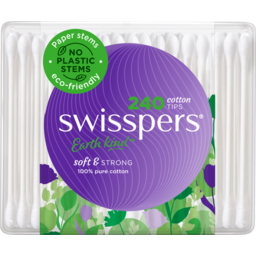 Photo of Swisspers Cotton Tips 240 Pack 240pk