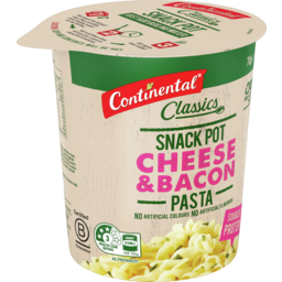 Photo of Continental Snack Pot Cheese & Bacon Pasta 70gm