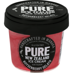 Photo of Pure New Zealand Ice Cream Boysenberry Gelato