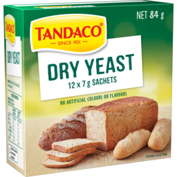 Photo of Tandaco® Dry Yeast 12 X 7g Sachets 84gm
