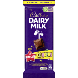 Photo of Cadbury Dairy Milk With Pascall Clinkers Block 170g