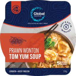 Photo of Global Seafoods Global Wonton Soup Tom Yum 258g 258g
