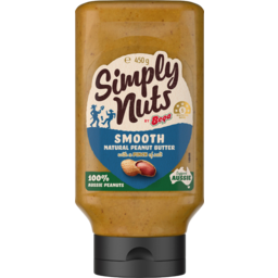 Photo of Bega Simply Nuts Smooth Natural Peanut Butter Shake N Squeeze