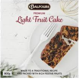 Photo of Balfour's Light Fruit Cake 800g