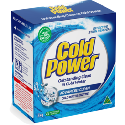 Photo of Cold Power Regular Advanced Clean, Powder Laundry Detergent, 2kg 2kg
