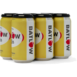 Photo of Batlow Cloudy Apple Cider Can 375ml 6pk