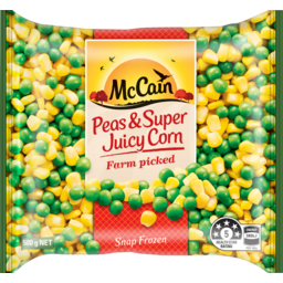 Photo of Mccain Peas & Super Juicy Corn