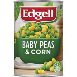 Photo of Edgell Baby Peas & Super Sweet Corn 420g