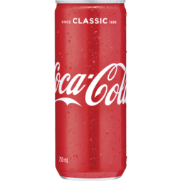 Photo of Coca-Cola Classic Soft Drink Can 250ml