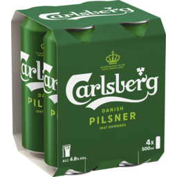 Photo of Carlsberg Can 4x500ml