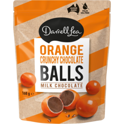 Photo of Darrell Lea Chocolate Balls Orange 168gm