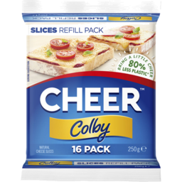 Photo of Cheer Colby Cheese Slice Refill