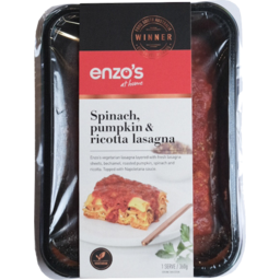 Photo of Enzos Spinach Pumpkin & Ricotta Lasagna