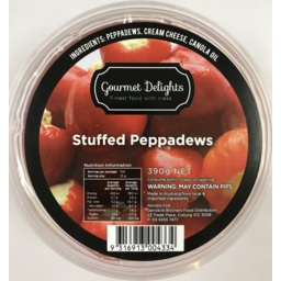 Photo of Gourmet Delights Peppadews With Cream Cheese