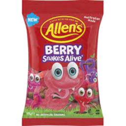 Photo of Allens Berry Snakes Alive