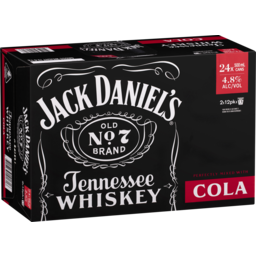 Photo of Jack Daniel's & Cola 24 Pack (2x12pk)