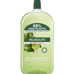 Photo of Palmolive Antibacterial Odour Neutralising Lime Liquid Hand Wash Refill 1l