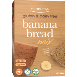 Photo of Yes You Can Gluten Free Banana Bread Mix 450g