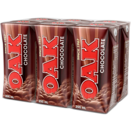 Photo of Oak Milk Chocolate UHT 6x200ml