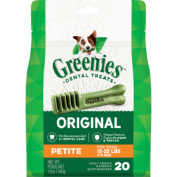 Photo of Greenies Dental Treats Original Petite Dog Treats