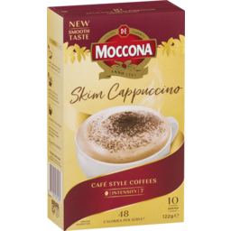 Photo of Moccona Coffee Sachets Skim Cappuccino 10pk