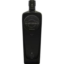 Photo of Scapegrace Black Gin 700ml
