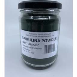 Photo of Organic Spirulina Powder Jar