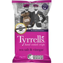 Photo of Tyrrells Sea Salt & Cider Vinegar Crisps