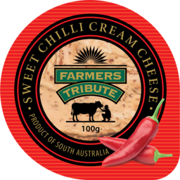 Photo of Farmers Tribute Cream Cheese Sweet Chilli 100g